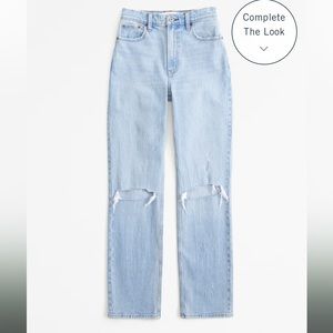 Abercrombie and Fitch 90s Straight Leg Jeans